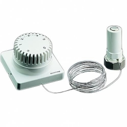 Picture of OVENTROP Thermostat „Uni FD“ 7-28 °C, 0 * 1-5, Fernverstellung 2 m, weiß, Art.Nr. : 1012275