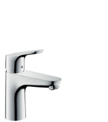 Picture of HANSGROHE Focus Einhebel-Waschtischmischer 100 CoolStart mit Zugstangen-Ablaufgarnitur, 31621000