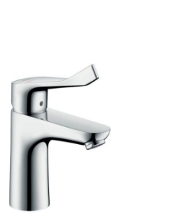 Picture of HANSGROHE Focus Einhebel-Waschtischmischer 100 CoolStart ohne Ablaufgarnitur, mit extra langem Griff, 31917000