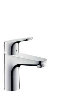 Picture of HANSGROHE Focus Einhebel-Waschtischmischer 100 mit Zugstangen-Ablaufgarnitur, 31607000