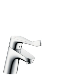 Picture of HANSGROHE Focus Einhebel-Waschtischmischer 70 mit Zugstangen-Ablaufgarnitur und extra langem Griff, 31910000