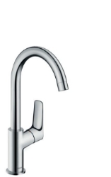 Picture of HANSGROHE Logis Einhebel-Waschtischmischer 210 mit Schwenkauslauf 120° ohne Ablaufgarnitur,  71131000
