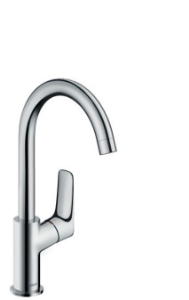 Picture of HANSGROHE Logis Einhebel-Waschtischmischer 210 mit Schwenkauslauf 120° ohne Ablaufgarnitur,  71131000