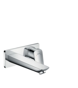 Picture of HANSGROHE Logis Einhebel-Waschtischmischer Unterputz mit Auslauf 195 mm für Wandmontage,  71220000