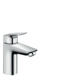 Picture of HANSGROHE Logis Einhebel-Waschtischmischer 100 CoolStart mit Zugstangen-Ablaufgarnitur,  71102000