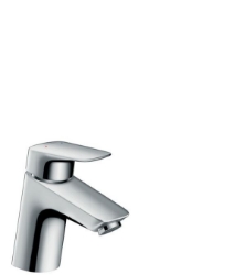Picture of HANSGROHE Logis Einhebel-Waschtischmischer 70 mit Metall Zugstangen-Ablaufgarnitur,  71170000