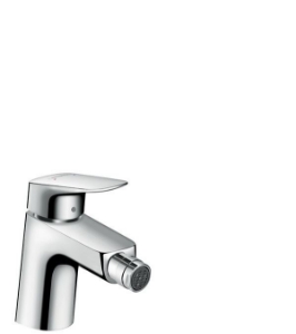 Picture of HANSGROHE Logis Einhebel-Bidetmischer 70 mit Zugstangen-Ablaufgarnitur,  71204000