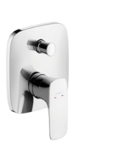 Picture of HANSGROHE PuraVida Einhebel-Wannenmischer Unterputz mit integrierter Sicherungskombination,  15447000