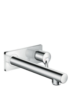 Picture of HANSGROHE Talis S Einhebel-Waschtischmischer Unterputz mit Auslauf 225 mm für Wandmontage,  72111000