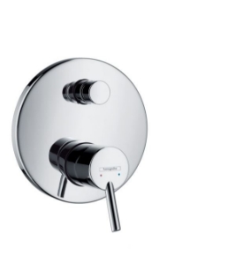 Picture of HANSGROHE Talis S Einhebel-Wannenmischer Unterputz mit integrierter Sicherungskombination,  32477000