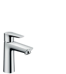 Picture of HANSGROHE Talis E Einhebel-Waschtischmischer 110 mit Zugstangen-Ablaufgarnitur,  71710000