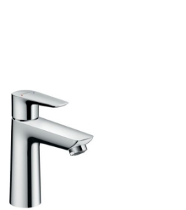 Picture of HANSGROHE Talis E Einhebel-Waschtischmischer 110 mit Zugstangen-Ablaufgarnitur,  71710000