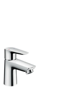 Picture of HANSGROHE Talis E Einhebel-Waschtischmischer 80 mit Zugstangen-Ablaufgarnitur,  71700000