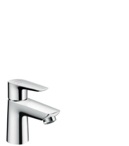 Picture of HANSGROHE Talis E Einhebel-Waschtischmischer 80 CoolStart mit Zugstangen-Ablaufgarnitur,  71703000