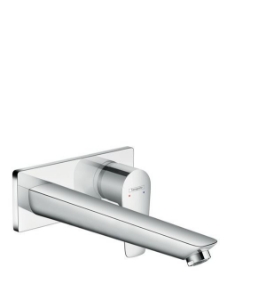 Picture of HANSGROHE Talis E Einhebel-Waschtischmischer Unterputz mit Auslauf 225 mm für Wandmontage,  71734000