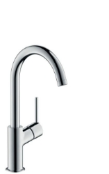 Picture of HANSGROHE Talis Einhebel-Waschtischmischer 210 mit Push-Open Ablaufgarnitur und Festauslauf,  32080000
