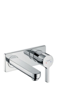 Picture of HANSGROHE Metris S Einhebel-Waschtischmischer Unterputz mit Auslauf 165 mm für Wandmontage,  31162000
