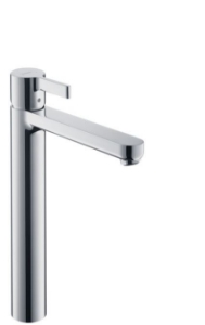 Picture of HANSGROHE Metris S Einhebel-Waschtischmischer mit Zugstangen-Ablaufgarnitur für Waschschüsseln,  31022000