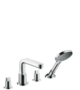 Picture of HANSGROHE Metris S 4-Loch Wannenrandarmatur mit Auslauf 171 mm,  31446000