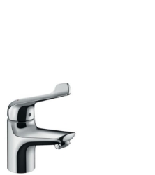 Picture of HANSGROHE Novus Einhebel-Waschtischmischer 70 mit Zugstangen-Ablaufgarnitur und extra langem Griff,  71920000