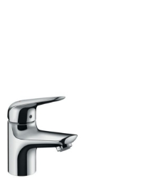 Picture of HANSGROHE Novus Einhebel-Waschtischmischer 70 mit Zugstangen-Ablaufgarnitur,  71020000