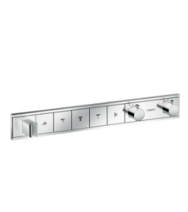 Picture of HANSGROHE RainSelectFertigset Unterputz für 5 Verbraucher,  15358000