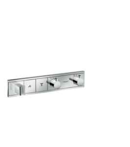Picture of HANSGROHE RainSelectFertigset Unterputz für 2 Verbraucher,  15355000