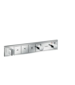 Picture of HANSGROHE RainSelectFertigset Unterputz für 3 Verbraucher,  15356000