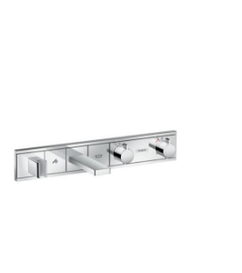 Picture of HANSGROHE RainSelectFertigset Unterputz für 2 Verbraucher Wanne,  15359000