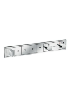 Picture of HANSGROHE RainSelectFertigset Unterputz für 4 Verbraucher,  15357000