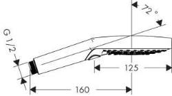 Picture of HANSGROHE Raindance Select S 120 3jet Handbrause,  26530000