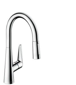 Picture of HANSGROHE Talis S Einhebel-Küchenmischer 200 mit Ausziehbrause,  72813000