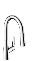 Picture of HANSGROHE M51 Talis S Einhebel-Küchenmischer 160 mit Ausziehbrause und sBox,  73850800