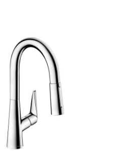 Picture of HANSGROHE M51 Talis S Einhebel-Küchenmischer 160 mit Ausziehbrause und sBox,  73850800