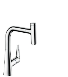 Picture of HANSGROHE M51 Talis Select S Einhebel-Küchenmischer 220 mit Ausziehauslauf und sBox,  73852800