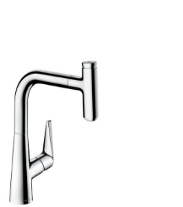 Picture of HANSGROHE M51 Talis Select S Einhebel-Küchenmischer 220 mit Ausziehauslauf und sBox,  73852800