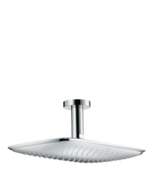 Picture of HANSGROHE PuraVida 400 Air 1jet Kopfbrause mit Deckenanschluss 100 mm,  27390000