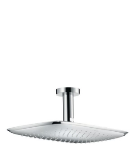 Picture of HANSGROHE PuraVida 400 Air 1jet Kopfbrause mit Deckenanschluss 100 mm,  27390000