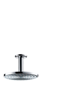 Picture of HANSGROHE Raindance S 180 Air 1jet Kopfbrause EcoSmart mit Deckenanschluss 100 mm,  27464000