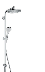 Picture of HANSGROHE Crometta S 240 1jet Showerpipe Reno EcoSmart,  27270000