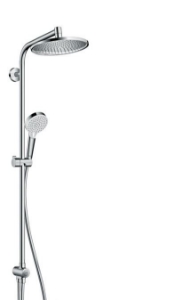 Picture of HANSGROHE Crometta S 240 1jet Showerpipe Reno EcoSmart,  27270000