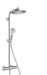 Picture of HANSGROHE Crometta S 240 1jet Showerpipe EcoSmart 9 l/min,  27268000