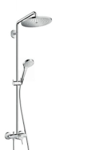 Picture of HANSGROHE Croma Select 280 Air 1jet Showerpipe mit Einhebelmischer,  26791000