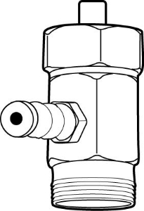 Picture of IMI Hydronic Engineering Messnippel 1/4" L=30 mm, Art.Nr.: 52 179-000