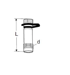 Picture of IMI Hydronic Engineering Messnippel M14 x 1,5 L=103 mm STAD, Art.Nr.: 52 179-015