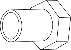 Picture of IMI Hydronic Engineering Anschluss zum Schweissen G1" - 26,3 mm, Art.Nr.: 52 759-320