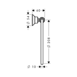 Picture of AXOR Montreux Handtuchring, Art.Nr. 42021000