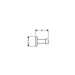 Picture of AXOR Uno Einzelhaken, Art.Nr. 41537000