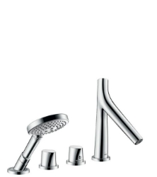 Picture of AXOR Starck Organic 4-Loch Wannerandarmatur mit Thermostat, Art.Nr. 12425000