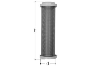 Picture of JRG Sanipex Filtereinsatz, µm 1000, h 250mm, Art.Nr. : 1839.001